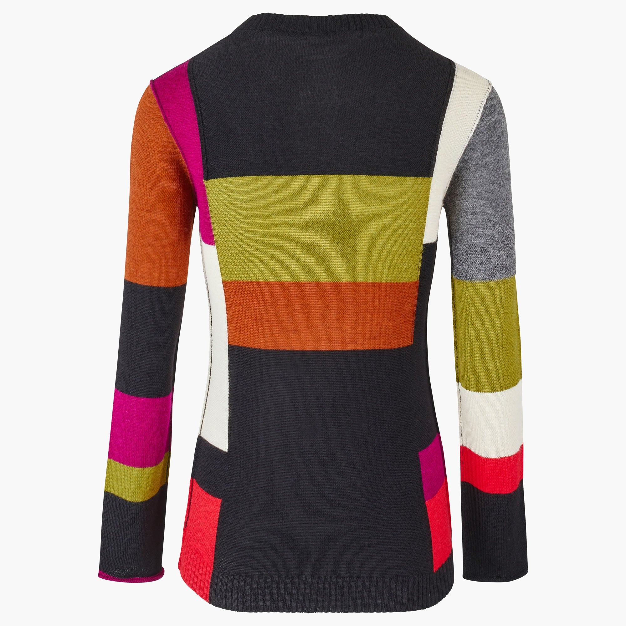 Pull long en alpaga - Multicolor