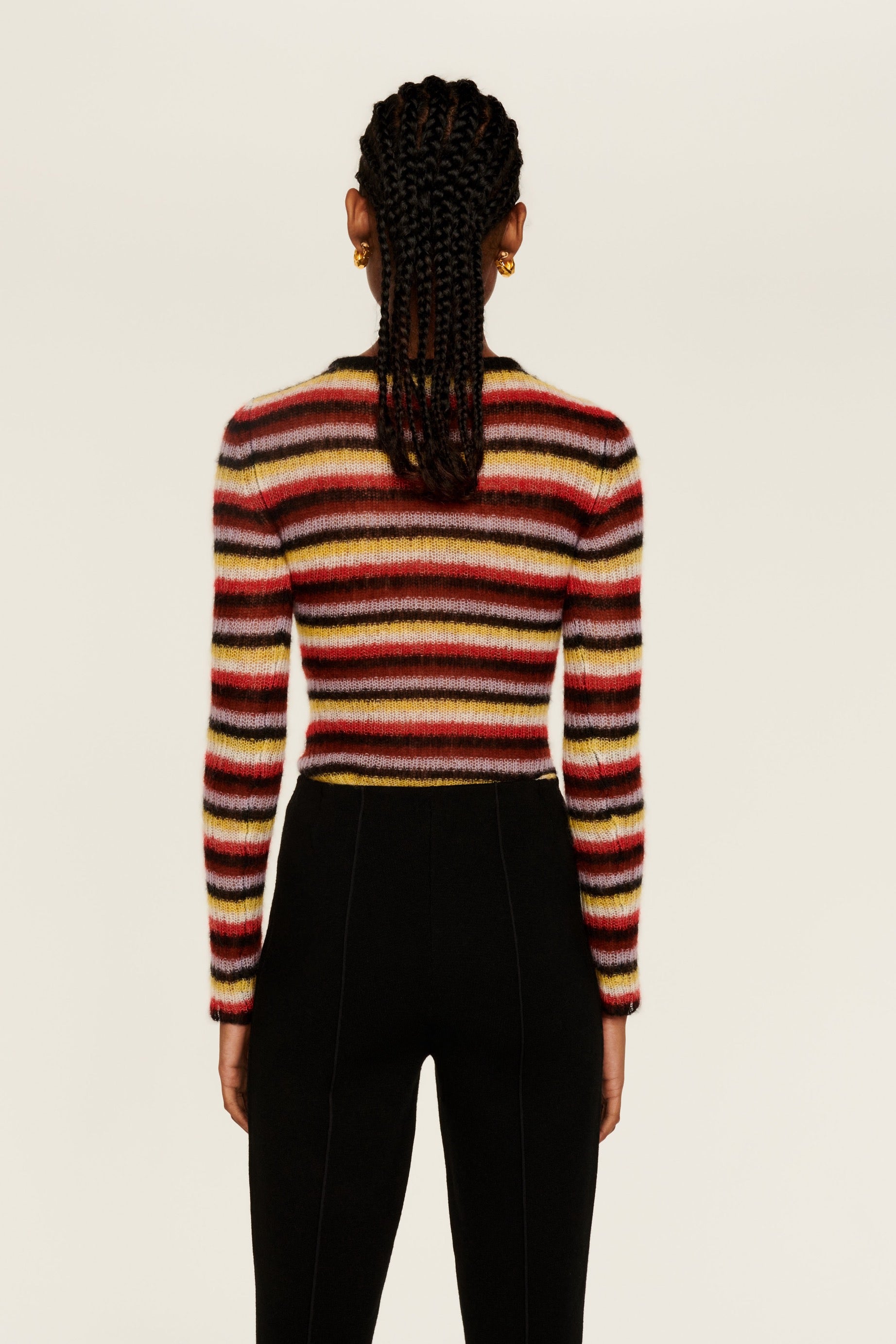 Body molletonné en alpaga - Multicolor