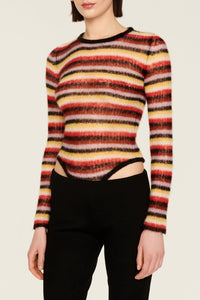 Body molletonné en alpaga - Multicolor