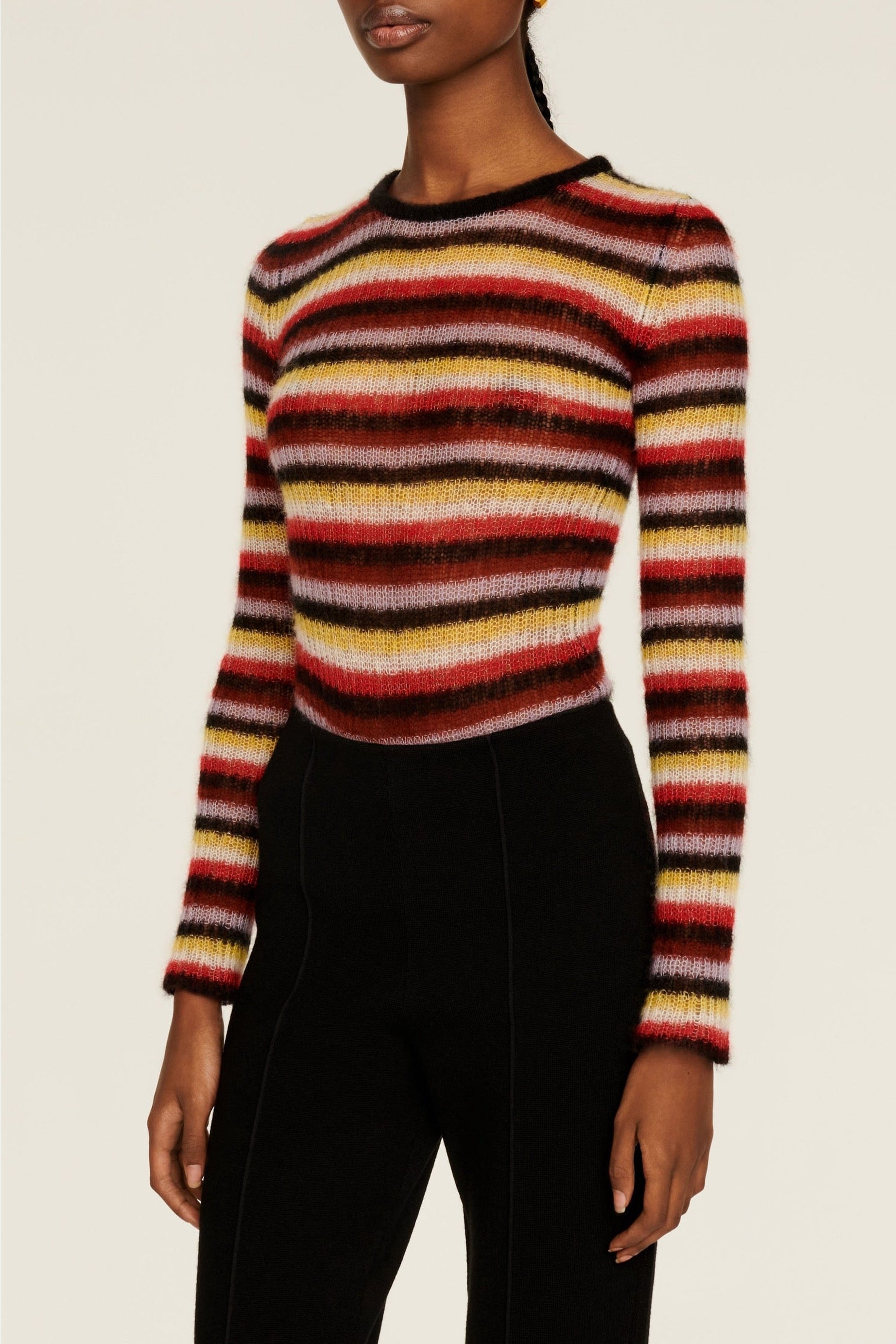 Body molletonné en alpaga - Multicolor