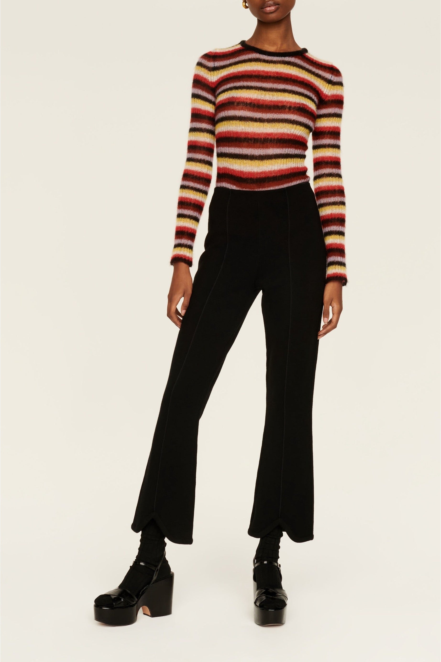 Body molletonné en alpaga - Multicolor