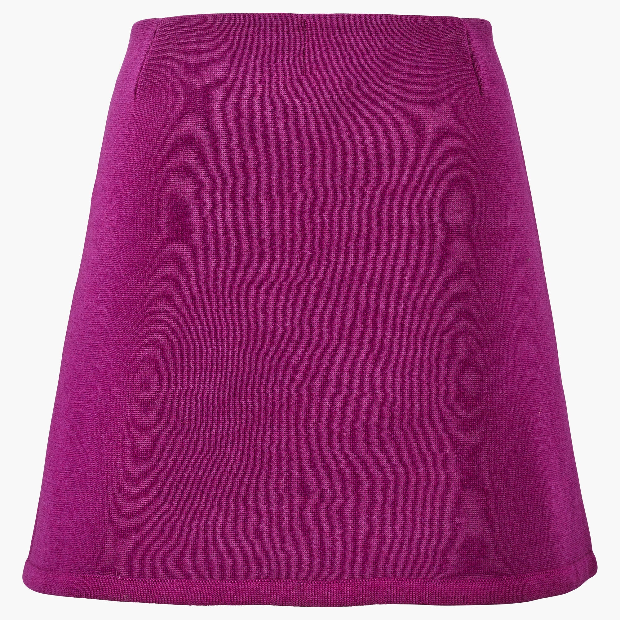 Mini-jupe Milano à échancrure centrale - Fuchsia