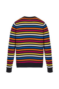 Pull à rayures en laine - Multicolor