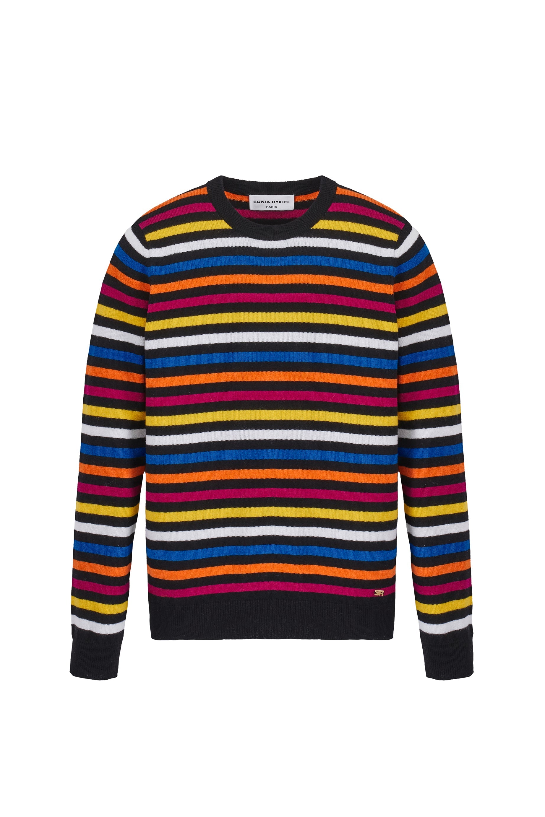 Pull à rayures en laine - Multicolor