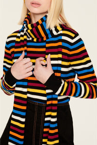 Pull à rayures en laine - Multicolor