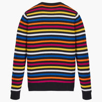 Pull à rayures en laine - Multicolor