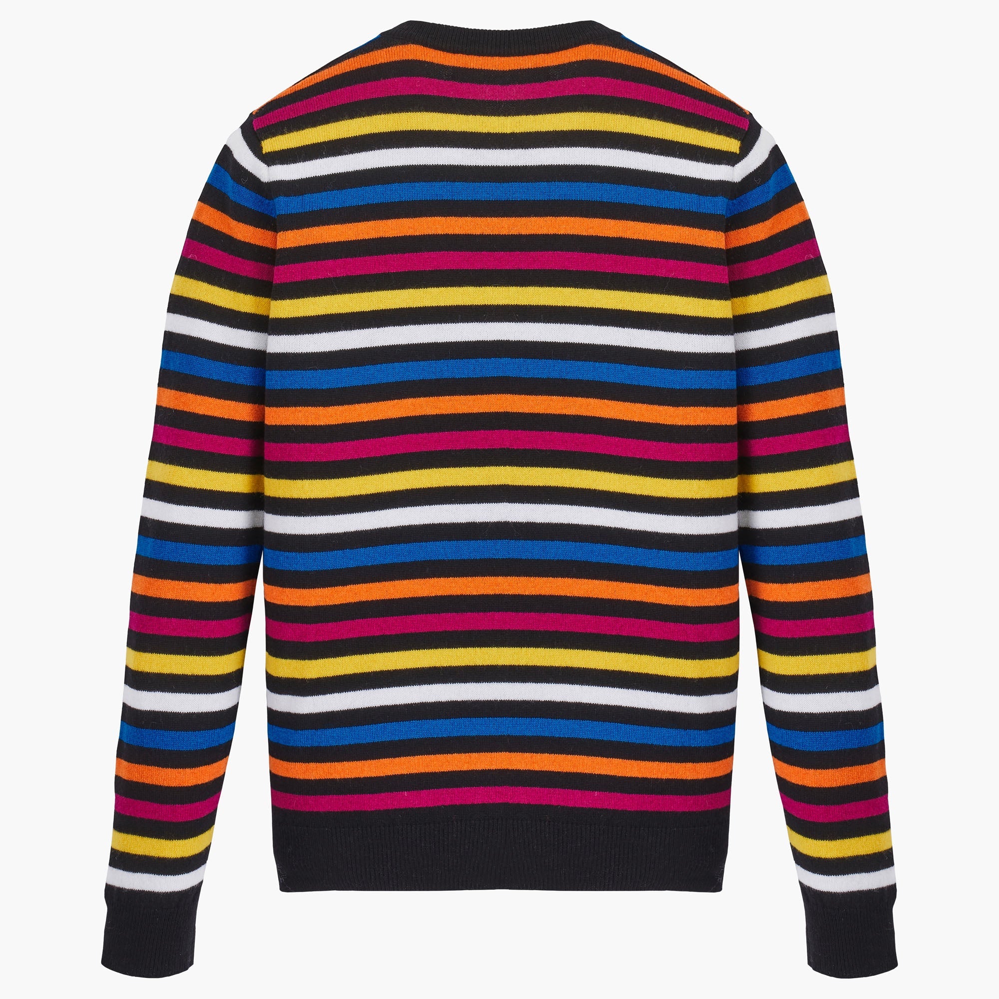 Pull à rayures en laine - Multicolor