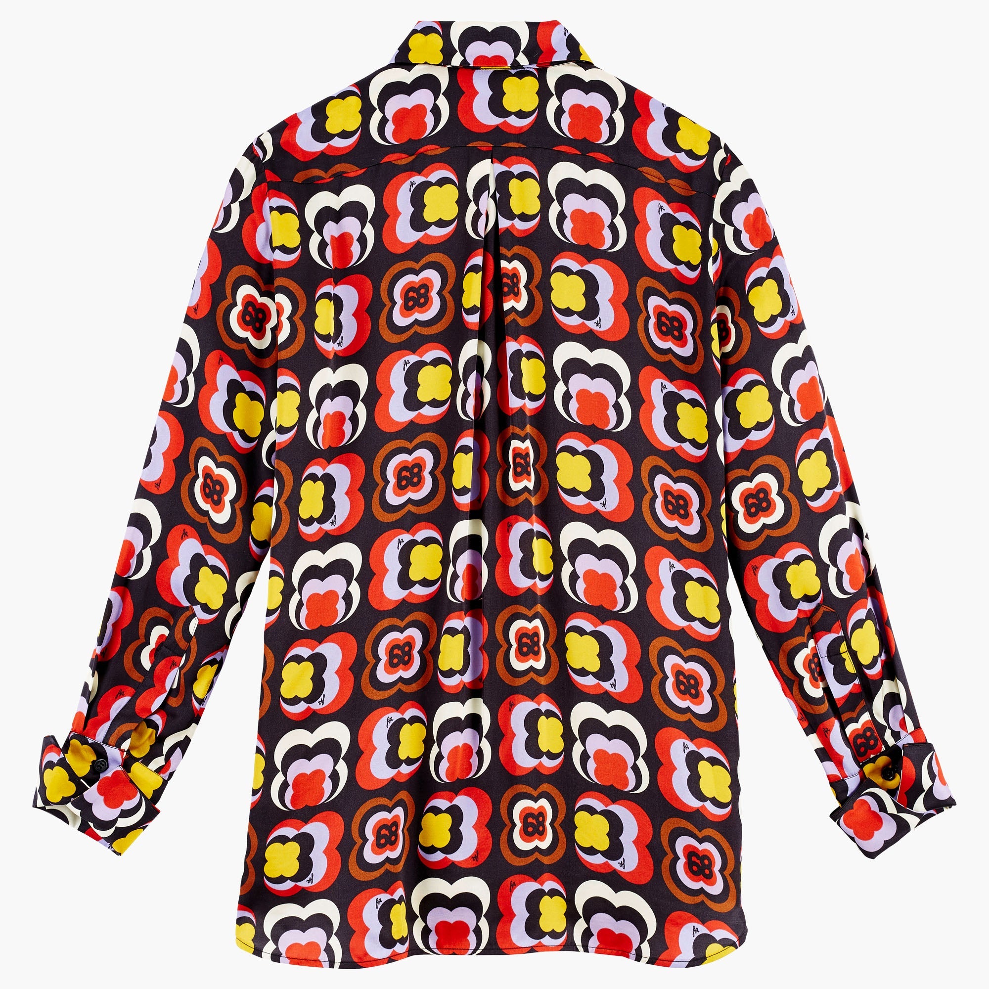 Chemise à motifs trèfles - Multicolor