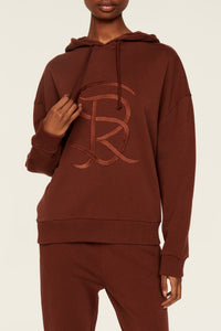 Hoodie à capuche intégrée - Chocolat