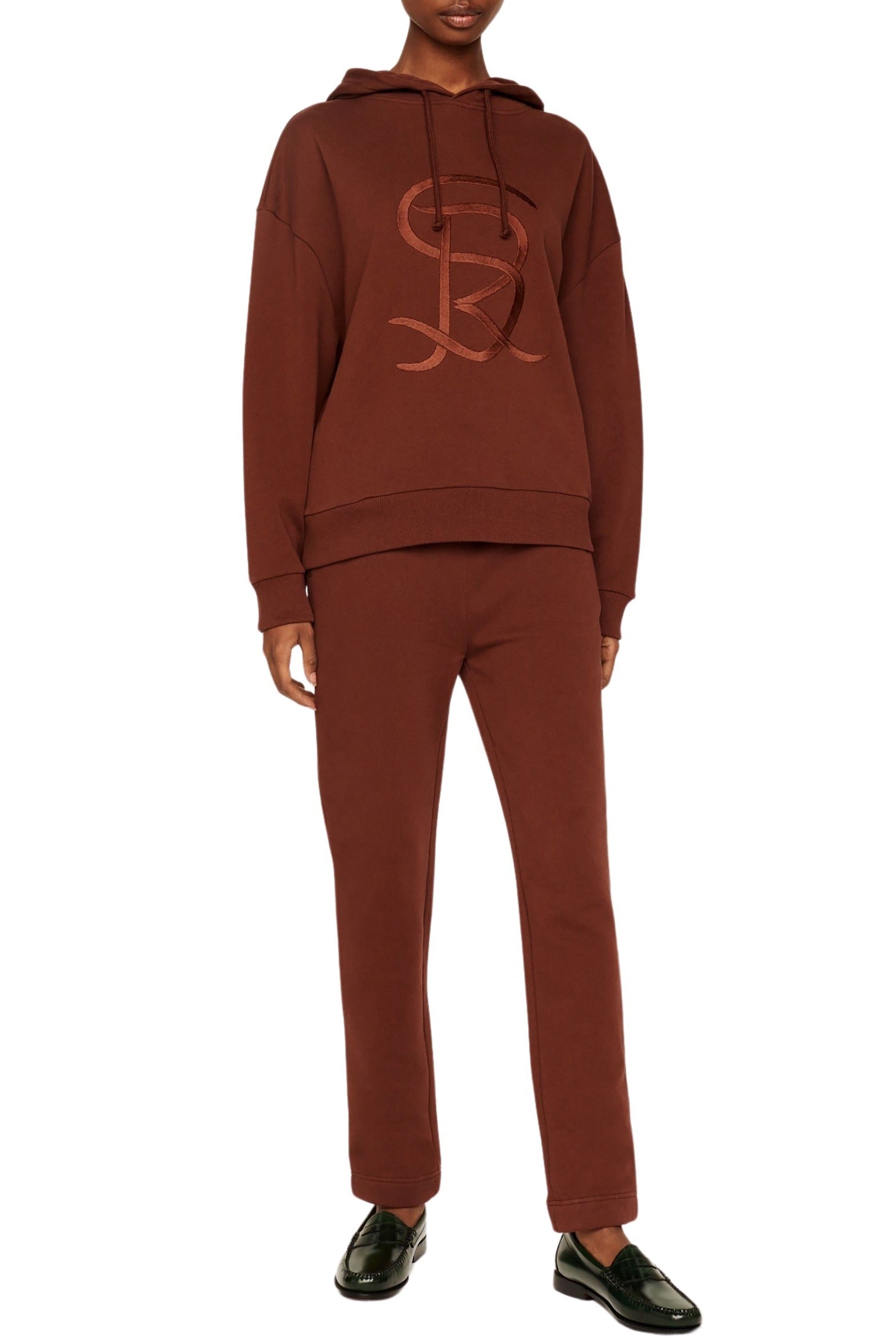 Hoodie à capuche intégrée - Chocolat