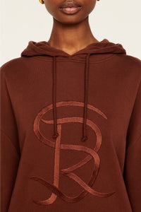 Hoodie à capuche intégrée - Chocolat