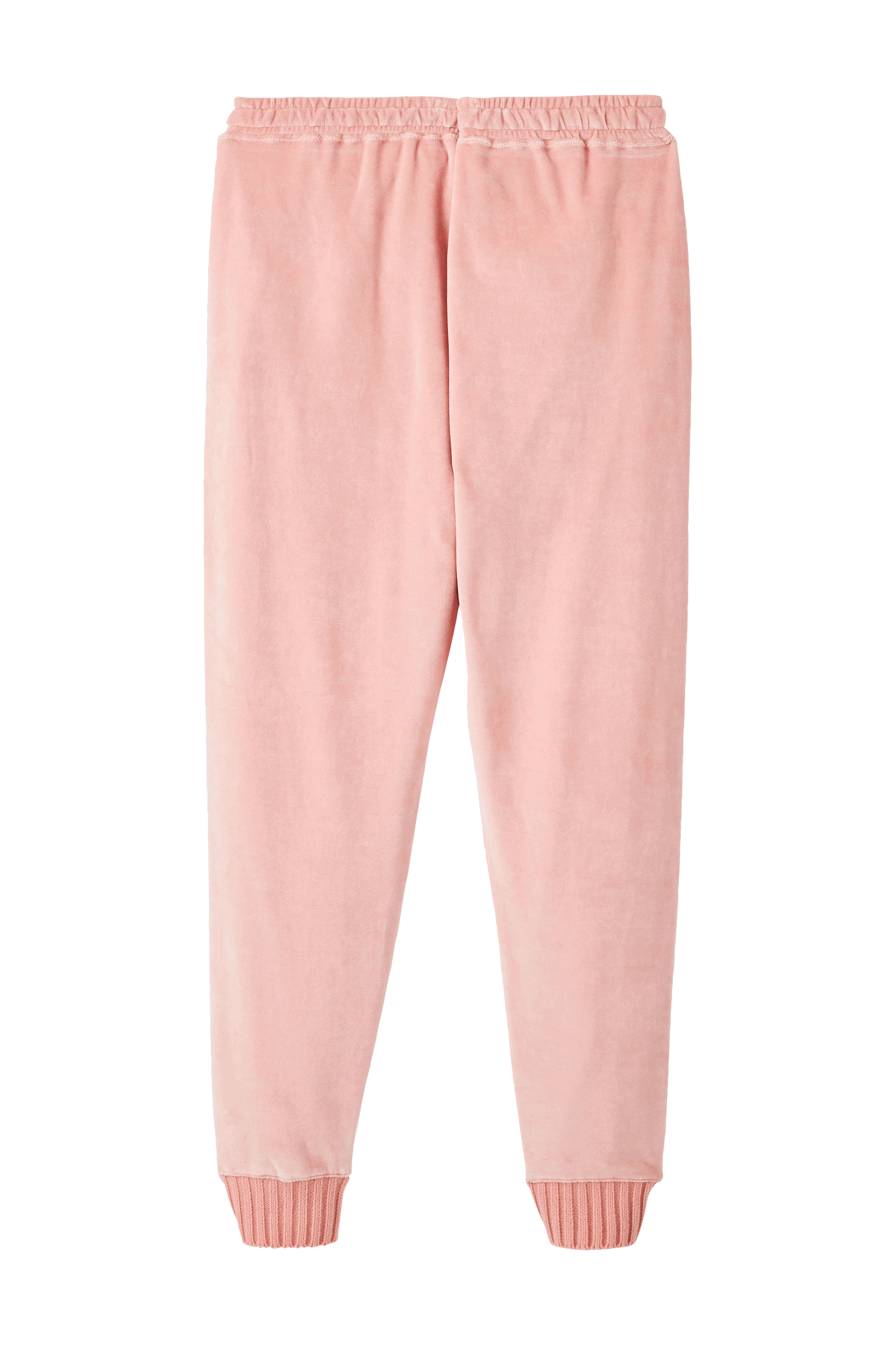 Jogging effet peau de pêche - Rose