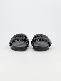 Sandales Pacaïo à disques en cuir - Black