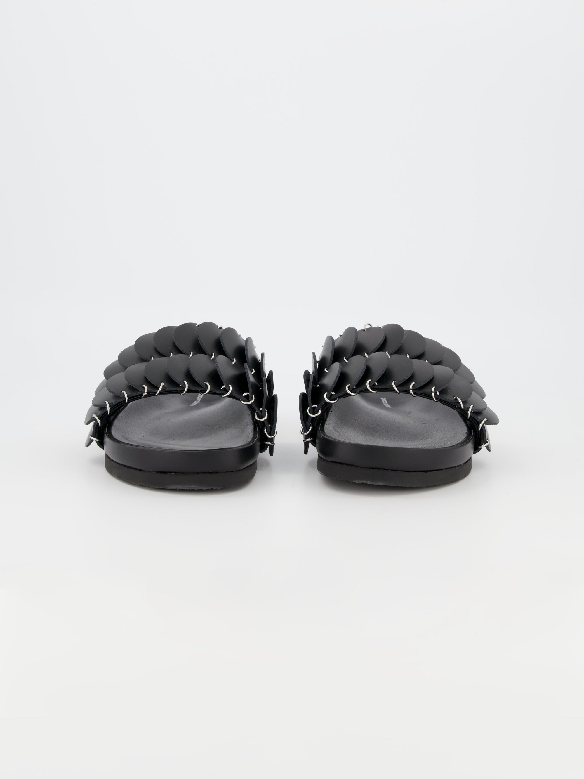 Sandales Pacaïo à disques en cuir - Black