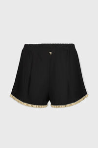 Short court contrasté - Light Gold & Black