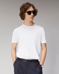 T-shirt classique à col rond - Olive Green