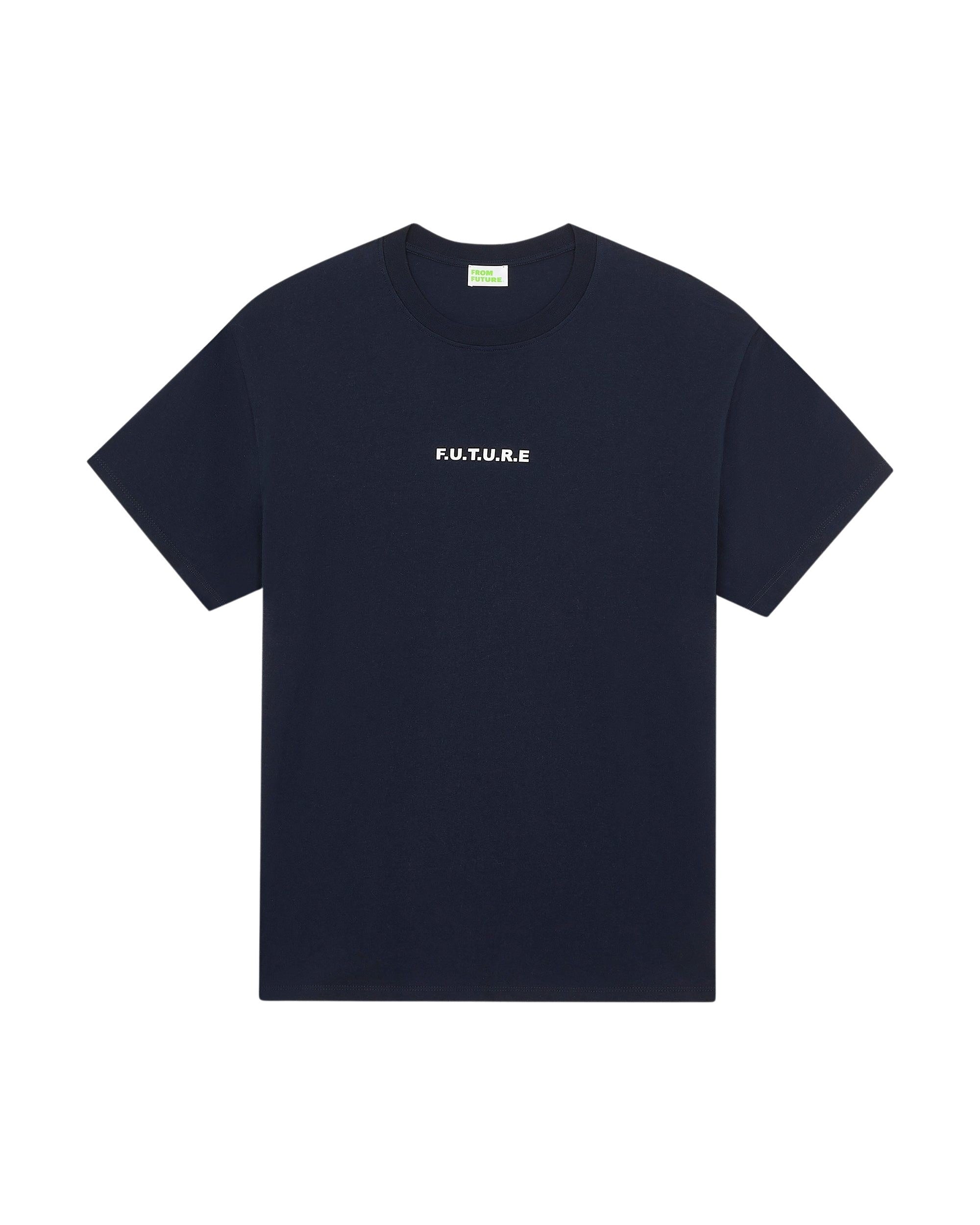 T-shirt à broderie f.u.t.u.r.e - Navy