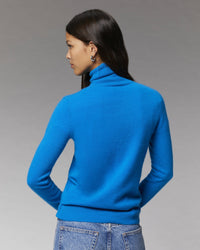 Pull à col roulé en cachemire - Neon Pink