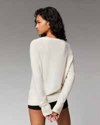 Pull oversize Light en cachemire - Passion Blue