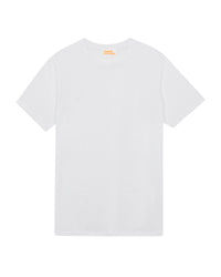 T-shirt Boyfriend à col rond - White Intense