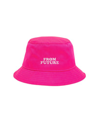Bob à broderie - Neon Pink