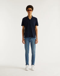 Chemise classique à manches courtes - Navy