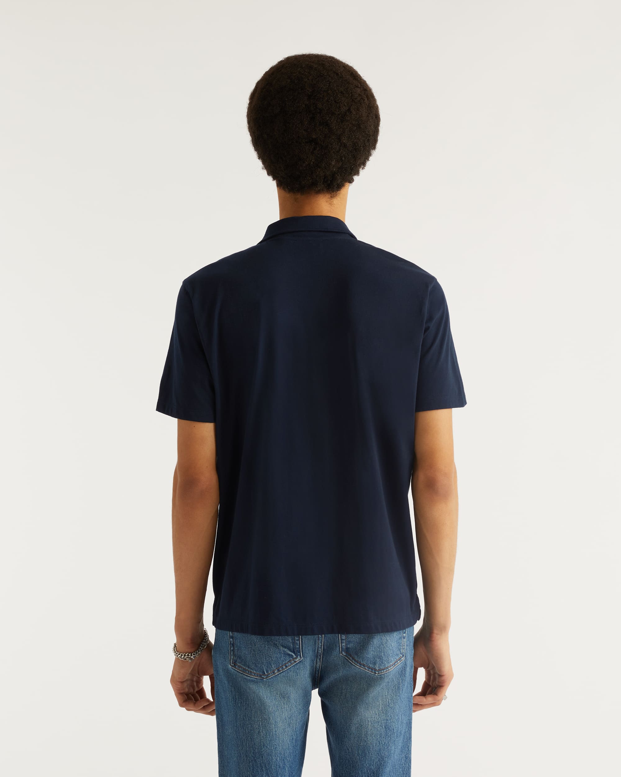 Chemise classique à manches courtes - Navy