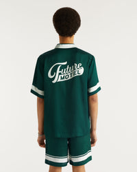 Chemise à manches courtes Future motel - Green