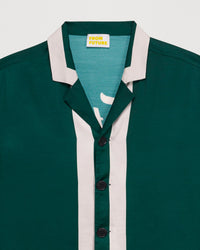 Chemise à manches courtes Future motel - Green