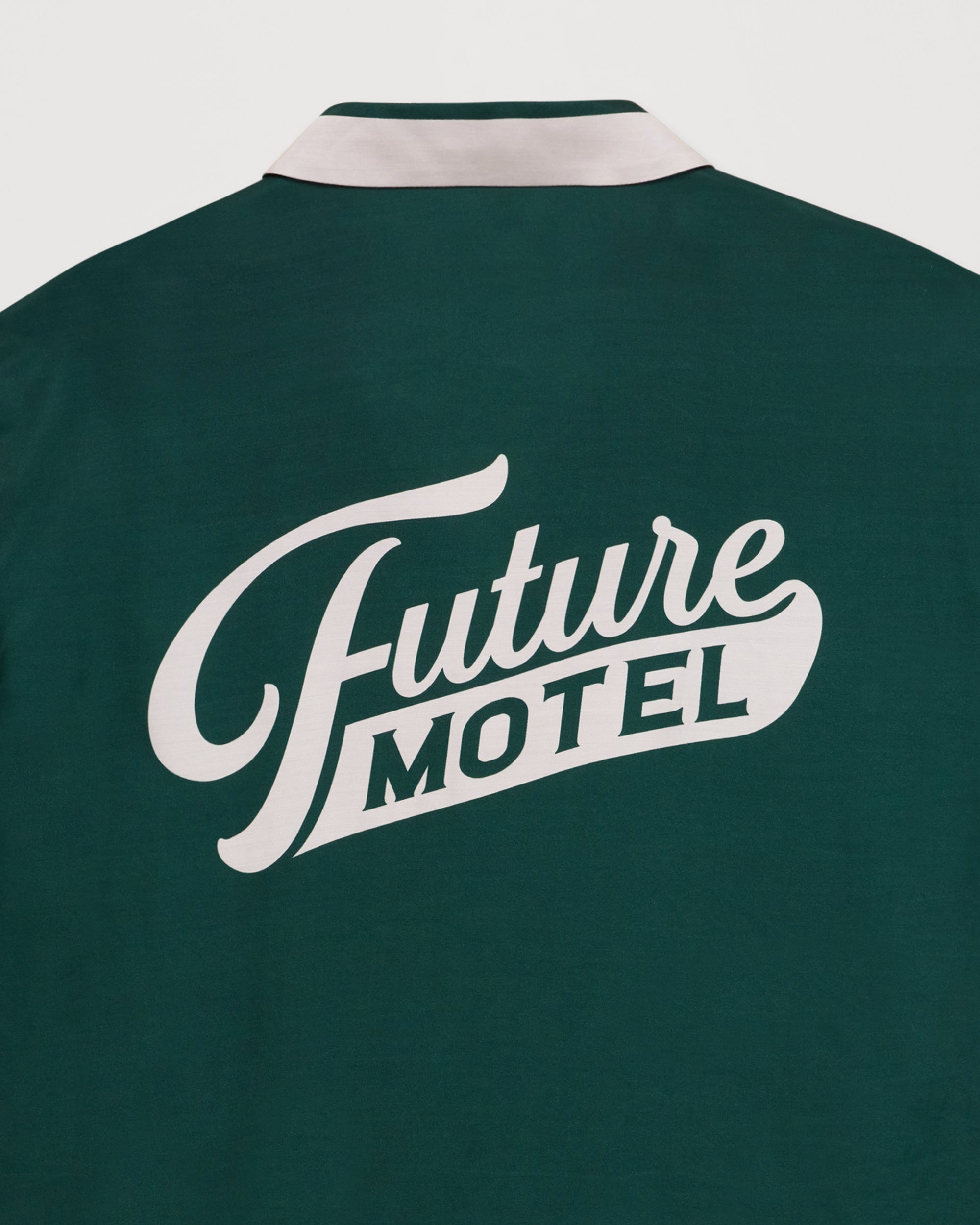 Chemise à manches courtes Future motel - Green