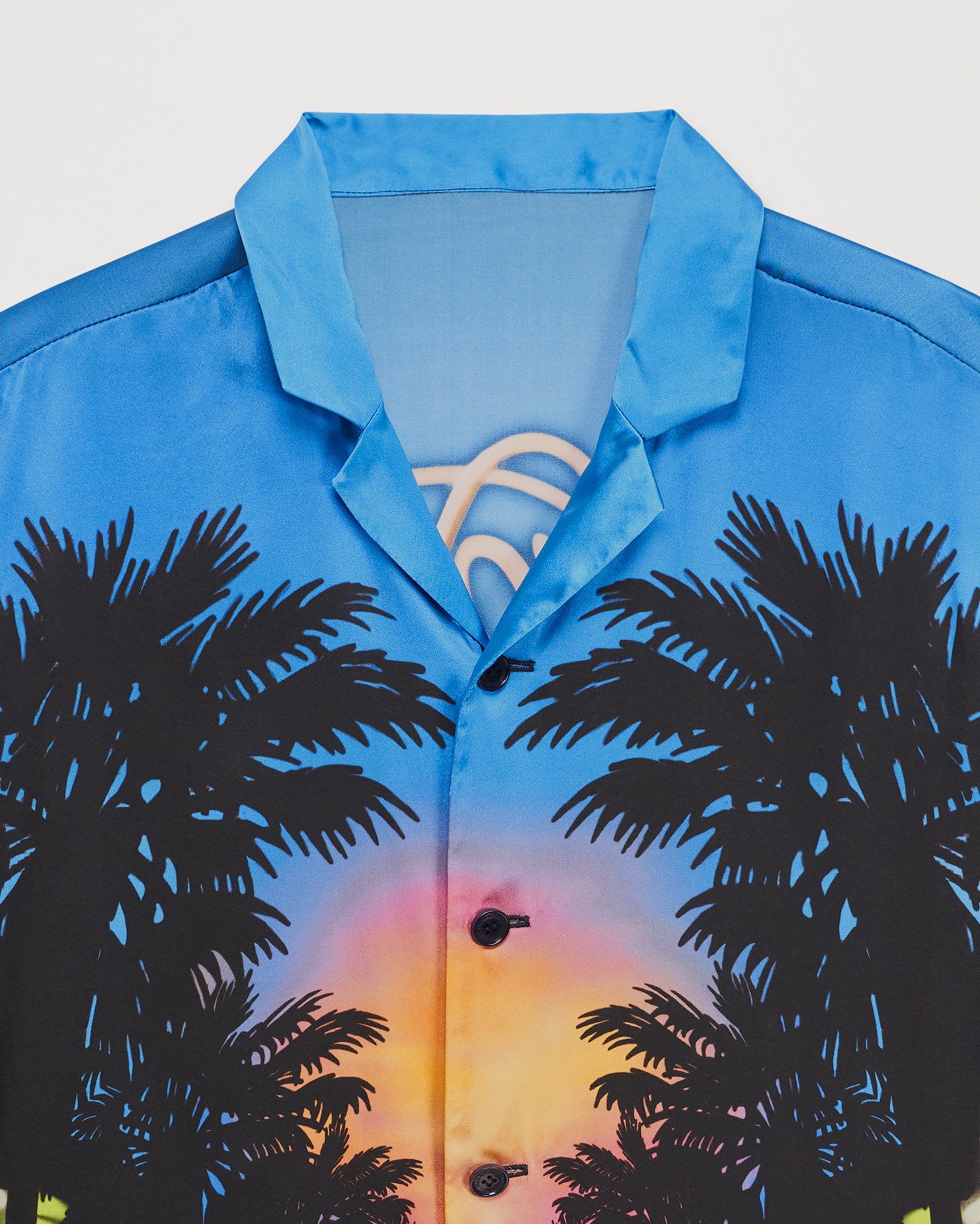 Chemise à manches courtes Fromfuture sunset en soie - Sunset Miami