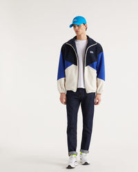 Veste polaire tricolore - Navy