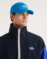 Veste polaire tricolore - Navy