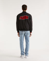 Veste bombers multi poches - Black