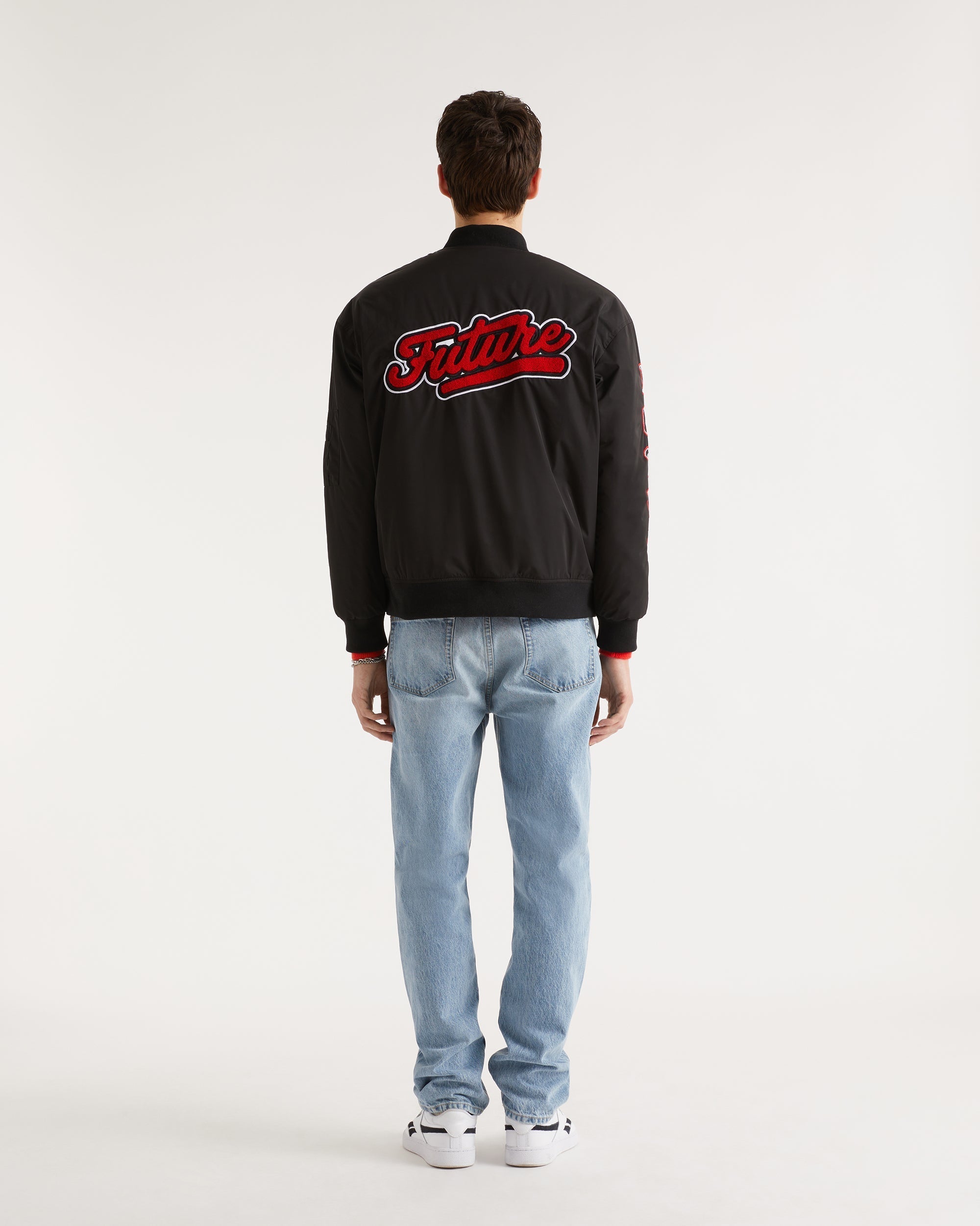 Veste bombers multi poches - Black