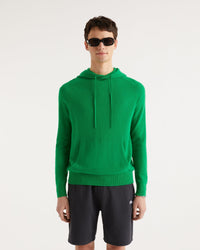 Hoodie Light classique à poche en cachemire - Summer Green