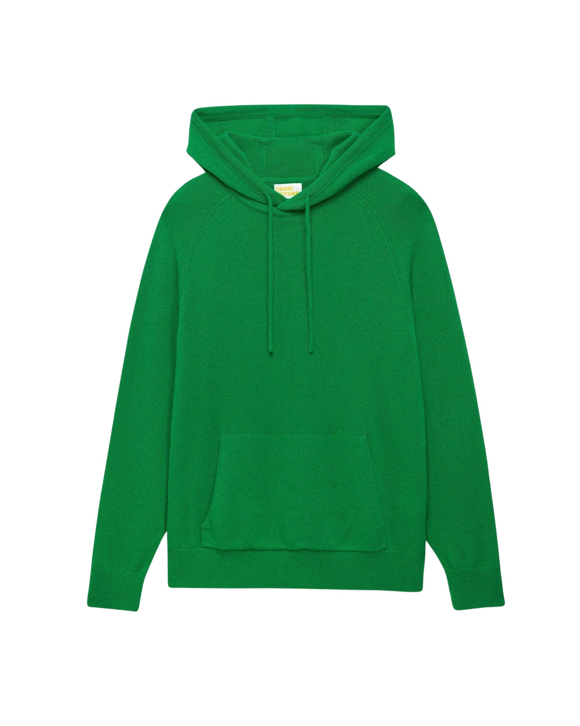 Hoodie Light classique à poche en cachemire - Summer Green