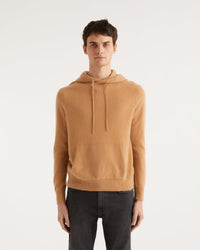 Hoodie Light classique à poche en cachemire - Crazy Blue