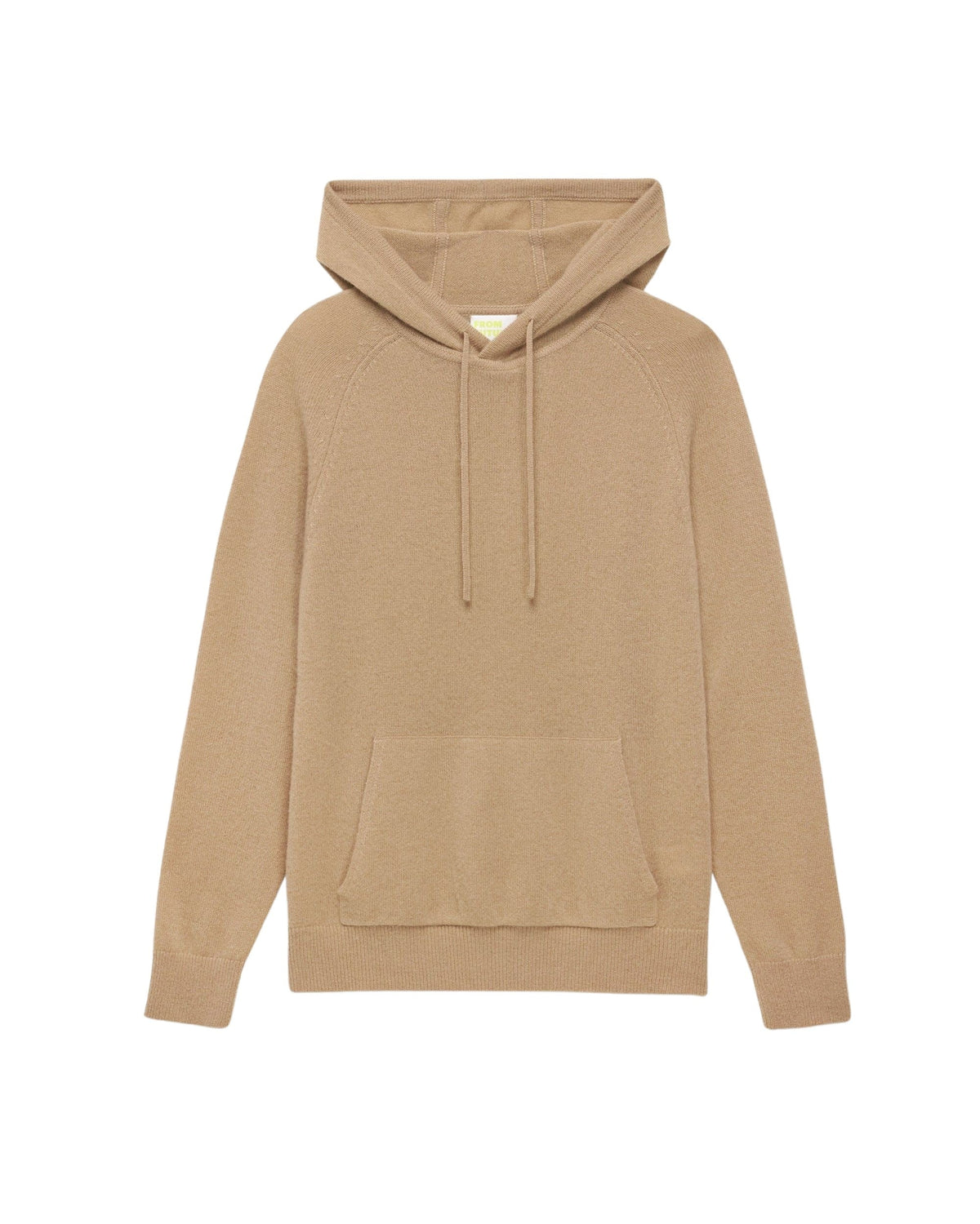 Hoodie Light classique à poche en cachemire - Summer Camel