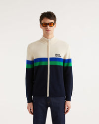 Pull à col camionneur from future en cachemire - Navy