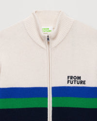 Pull à col camionneur from future en cachemire - Navy