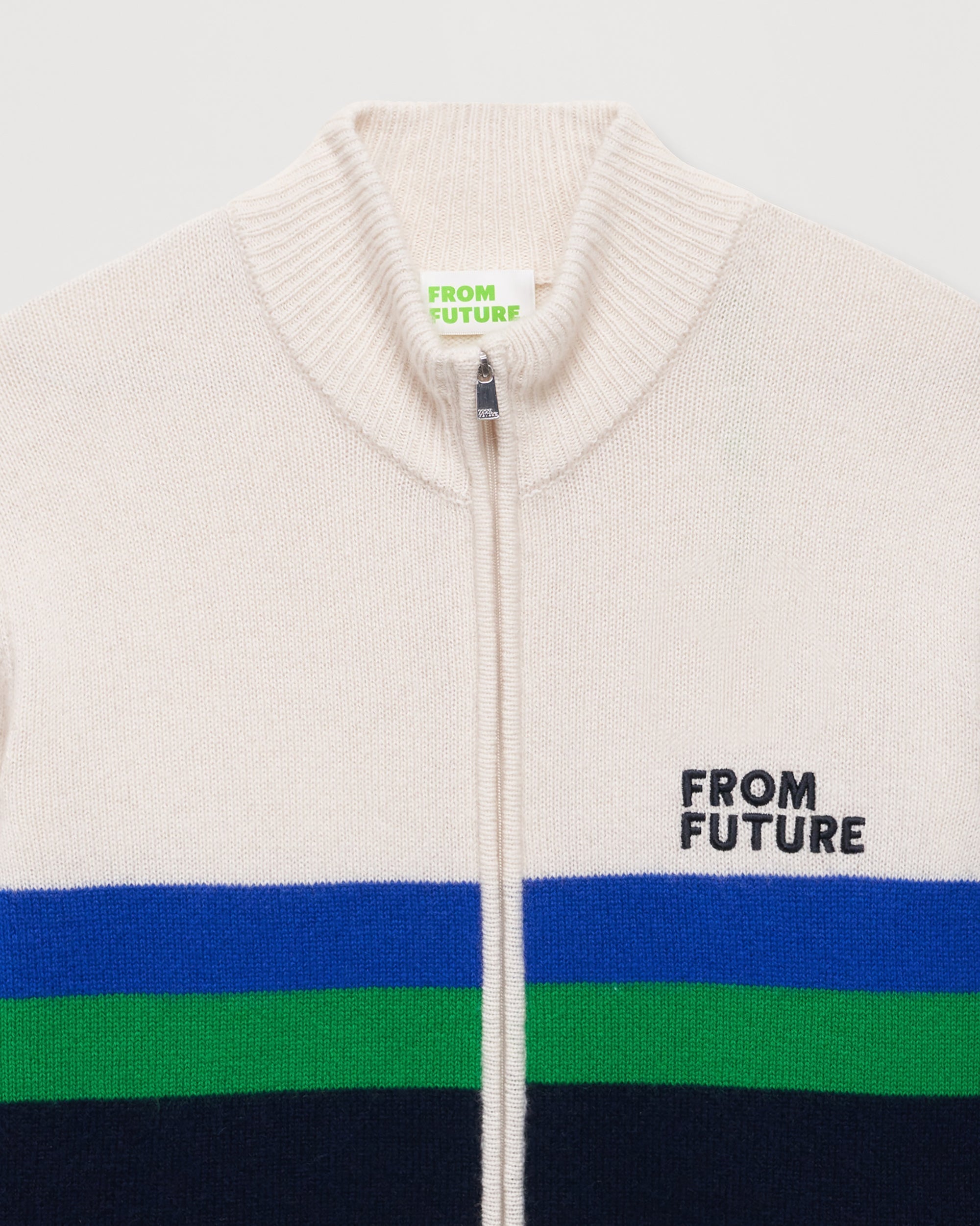 Pull à col camionneur from future en cachemire - Navy