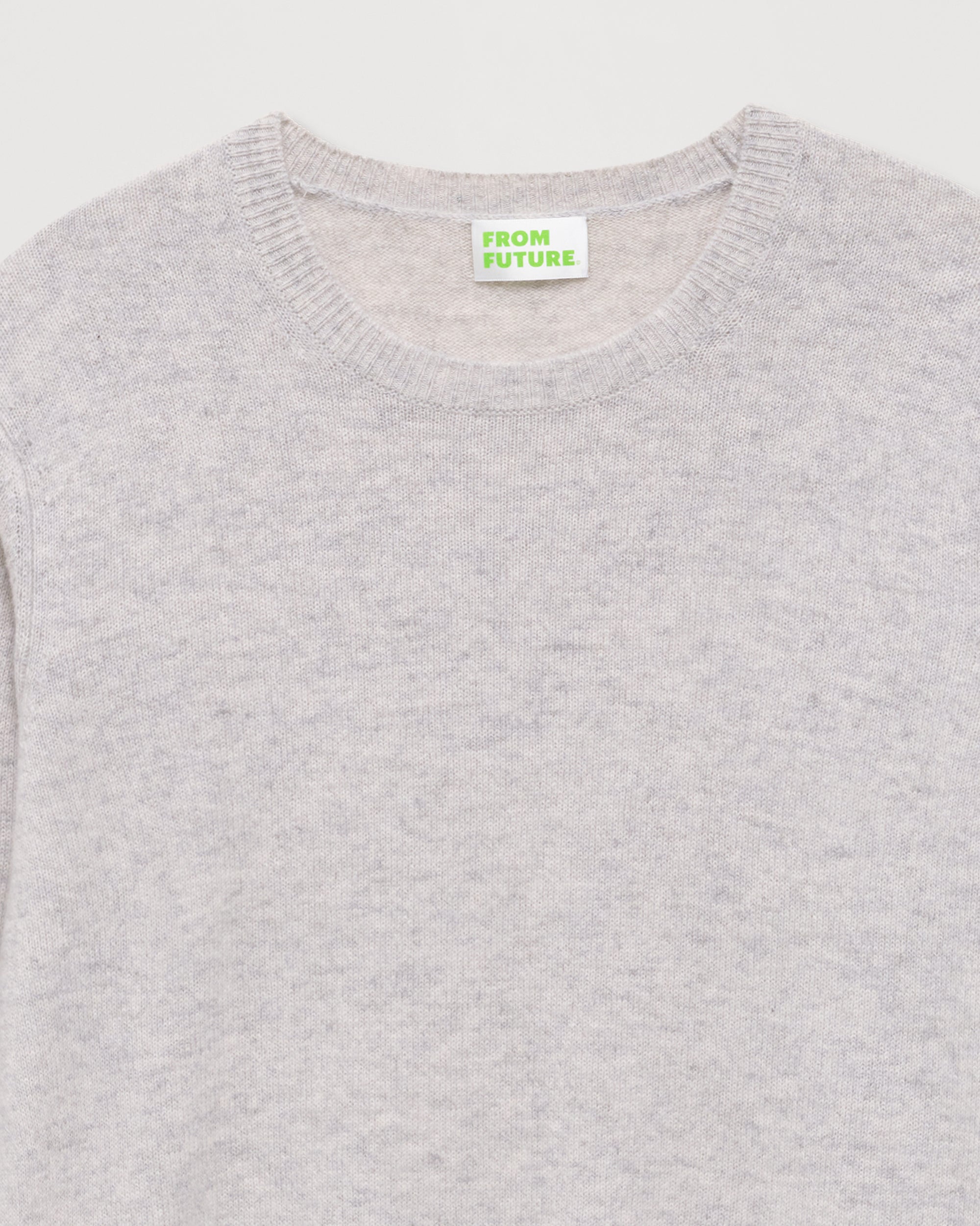 Pull classique Light en cachemire - Light Heather Gray