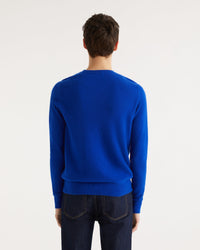 Pull classique Light en cachemire - Electric Blue