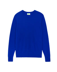 Pull classique Light en cachemire - Electric Blue
