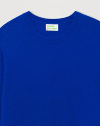 Pull classique Light en cachemire - Electric Blue