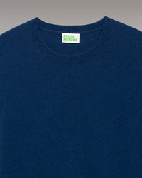Pull classique Light en cachemire - Midnight Blue