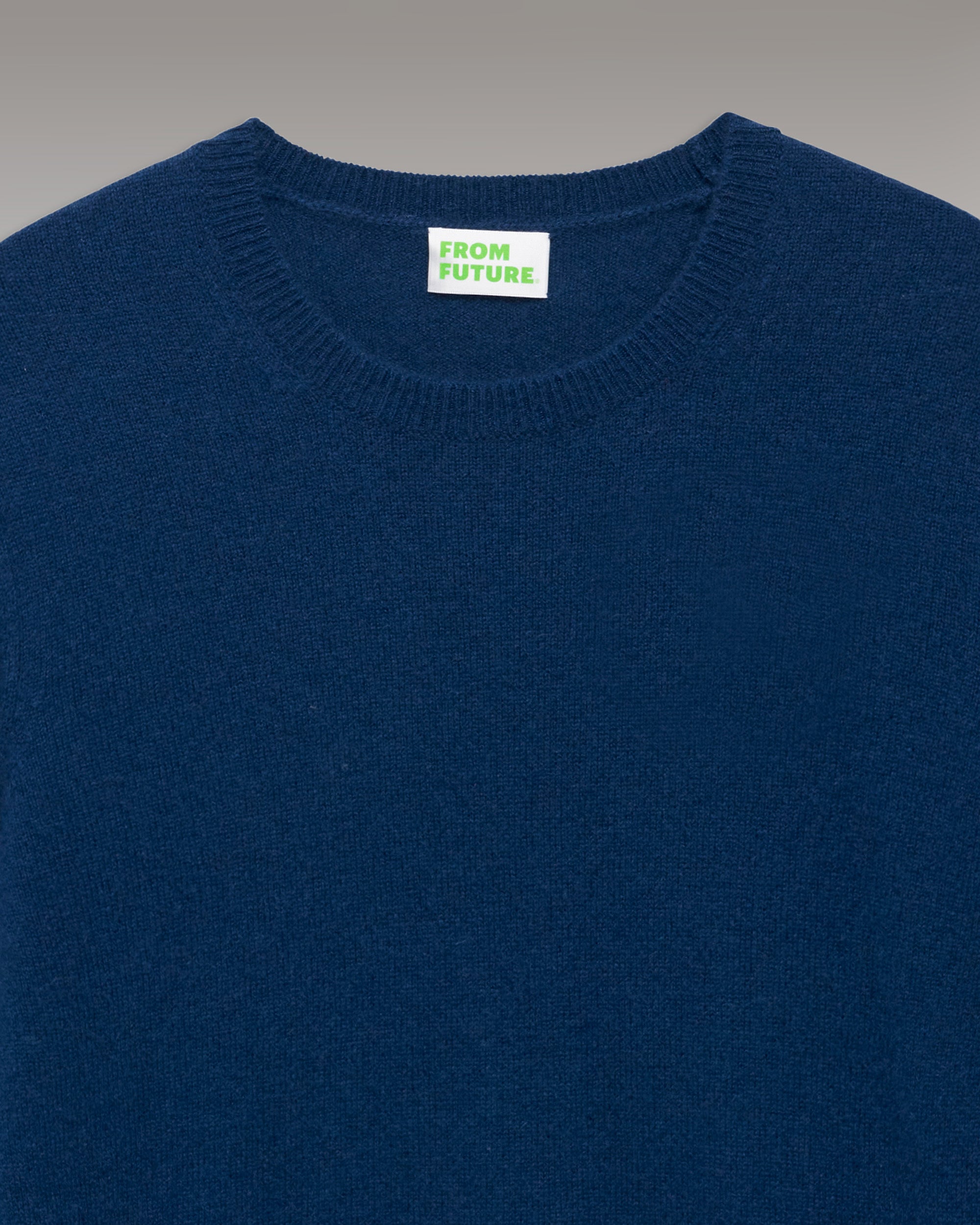 Pull classique Light en cachemire - Midnight Blue