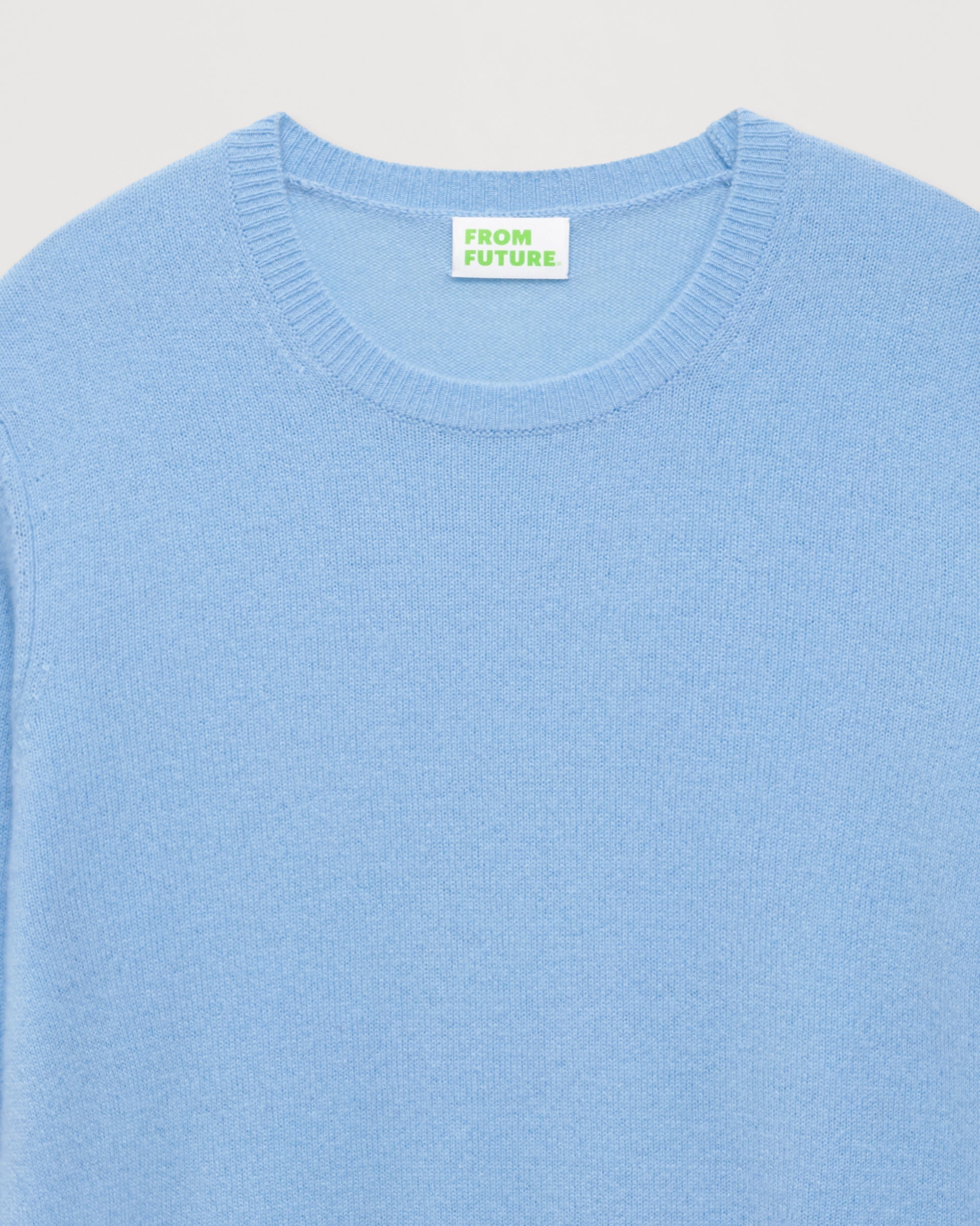 Pull classique Light en cachemire - Soft Blue
