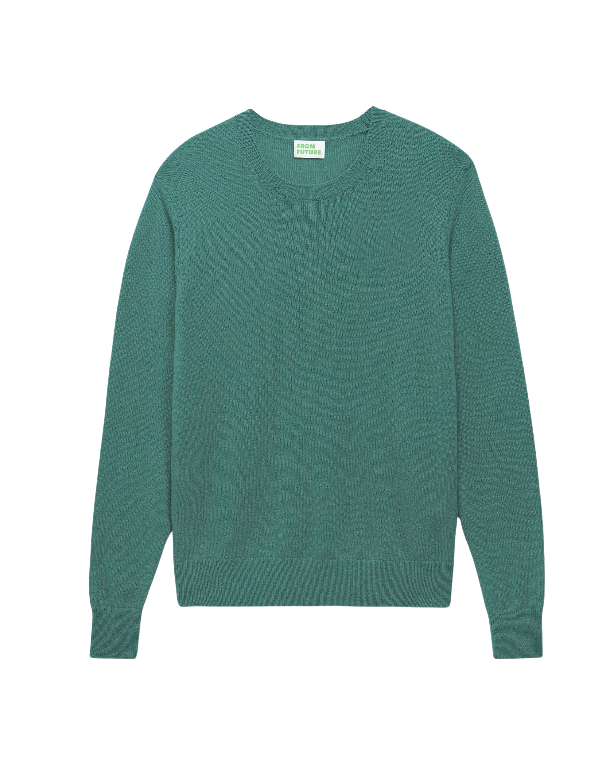 Pull classique Light en cachemire - Washed Green